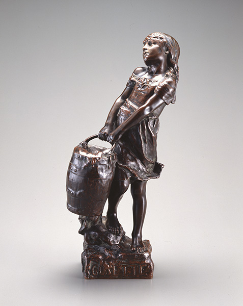 Cosette, 1888, bronze.
