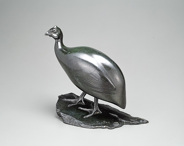 Pintade, 1910-1912, bronze.