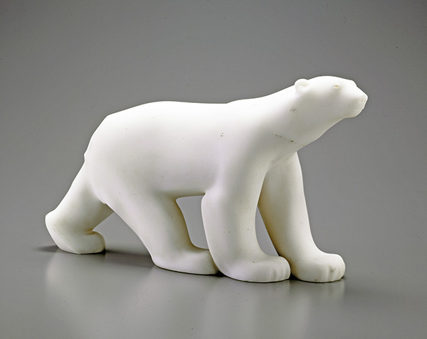 François POMPON, Polar Bear 1923-1933, Marble