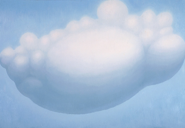 小林孝亘《Cloud》1999（平成11）年　油彩・カンヴァス