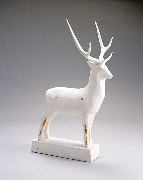 Large Deer, 1928-1929, plaster.