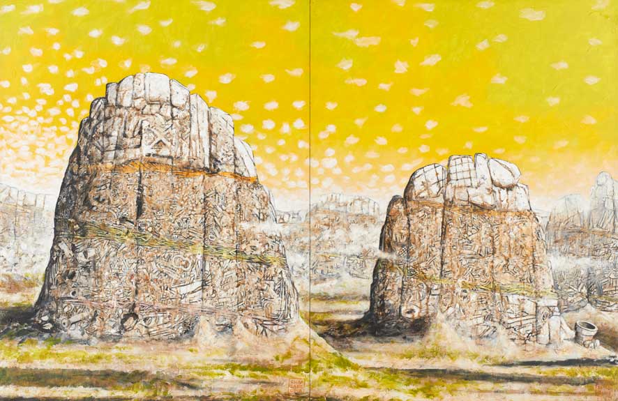 大岩オスカール《パン・デ・アスーカル》1995年 群馬県立館林美術館