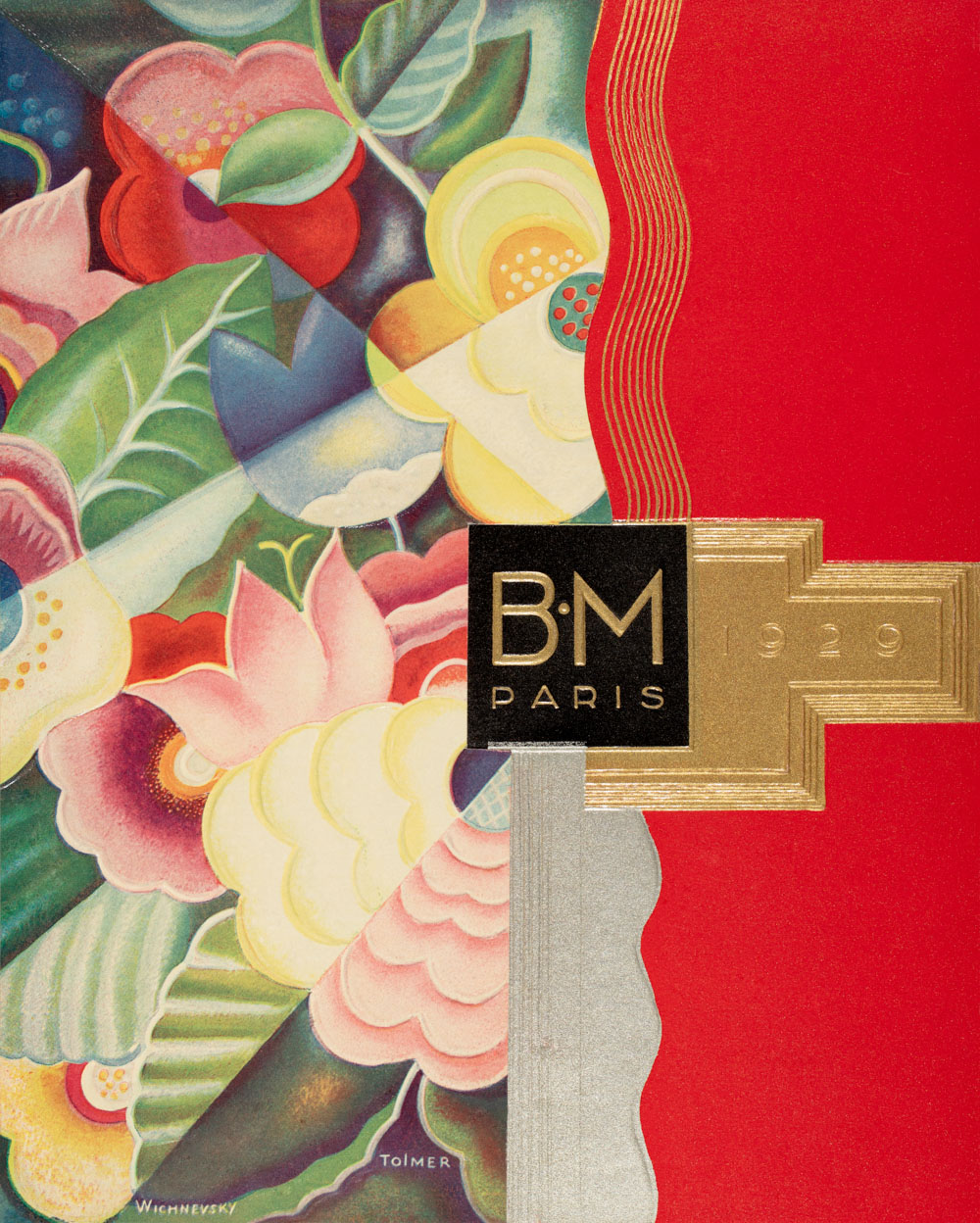 Agenda of the Bon Marché, 1929.